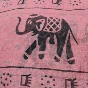 Elephant Print Shawl Scarf Wrap Tapestry Lightweight Travel‎ Accessory